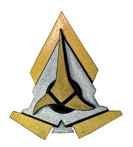 Klingonen Communicator Logo mit Sound - original Replica Star Trek - Rarität