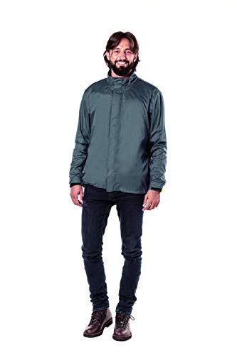 Tucano Urbano Nano Rain Alpha Erwachsene, Unisex, Anthrazit Grey, 3XL