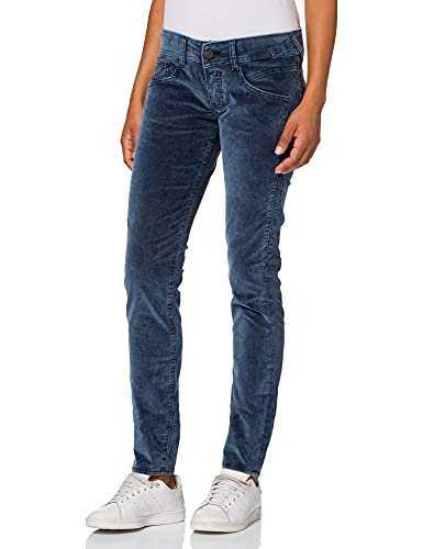 Herrlicher Damen Gila Slim Jeans, Blau (Deep Water 831), 27W / L30 (Herstellergröße: 27)