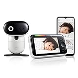 Motorola Nursery PIP1610 HD WiFi Video Babyphone mit 5" HD 720p Elterneinheit App – Ferngesteuertes Schwenken, Neigen und Zoomen – Zwei-Wege-Gespräch – Sicher und privat