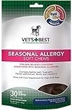 (3 Pack) Vet's Best Seasonal Allergy Soft Chews for Dogs 4.2 oz