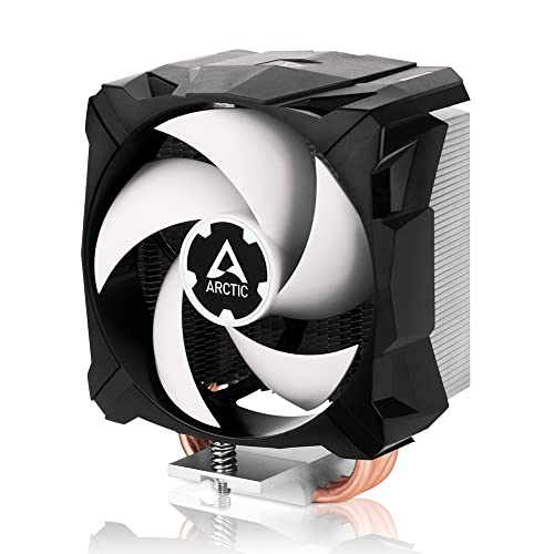 ARCTIC Freezer i13 X – Kompakter Intel-CPU Kühler, 92 mm, 300-2000 U/min (PWM gesteuert), fluiddynamisches Lager, voraufgetragene MX-2 Wärmeleitpaste - Schwarz