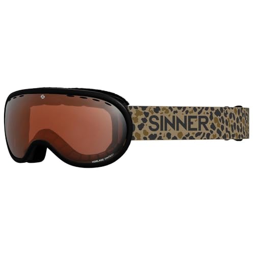 Sinner Vorlage Ski Goggles Double Orange Sintec Vent/CAT2