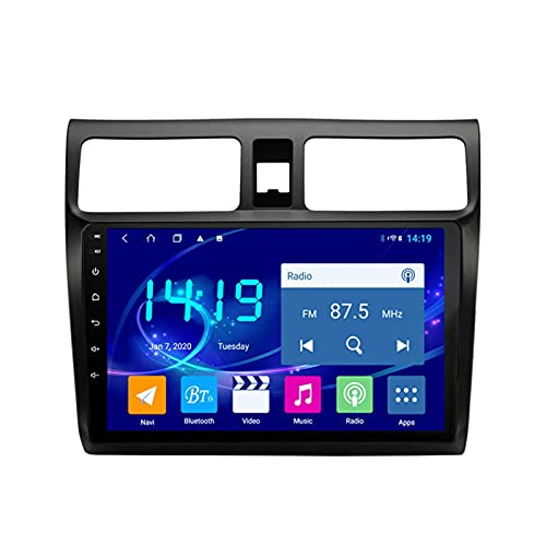 Android 9.1 Auto Stereo Navigationsgeräte für Suzuki Swift 2004-2010, 9 Zoll Touch Display Auto Media Player Unterstützung Bluetooth USB Mirror Link Lenkradsteuerung 4GB + 64GB