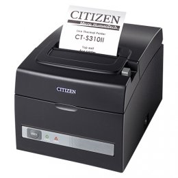 POS-Cardsysteme Citizen CT-S310II LAN, Dual-IF, 8 Punkte/mm (203dpi), Cutter, schwarz