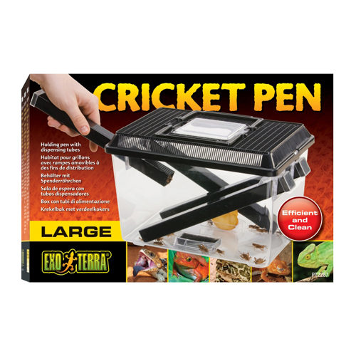 Exo Terrra Cricket Pen large Pflegeset für max. 50 ausgewachsene Grillen