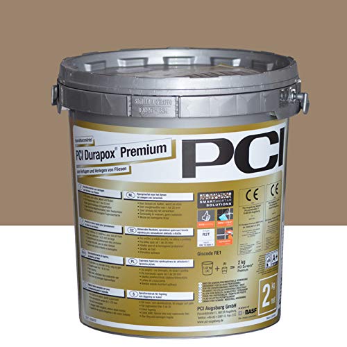 PCI Durapox Premium Reaktionsharz-Mörtel (2 kg, Nussbraun)