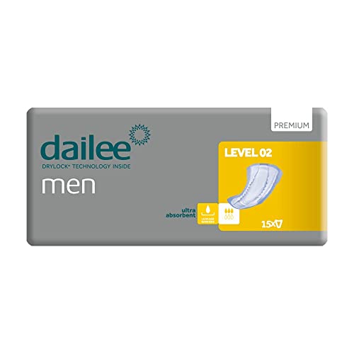 Dailee Men Premium Level 2 Inkontinenzeinlagen, 180 Stück