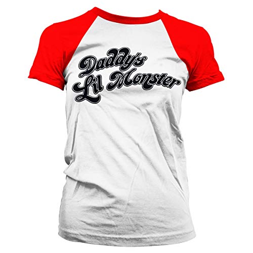 Suicide Squad Girlie Shirt Daddy's Lil Monster (S)