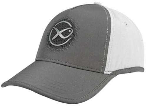 Fox Matrix Basecap für Angler zum Friedfischangeln Surefit Light Grey Baseball Cap