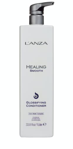 L'ANZA Reibungslose Heilung Glossifying Conditioner (250 ml), Nährt, Repariert und Verleiht dem Haar Glanz und Stärke für ein Perfektes, Seidig-Glattes, Kräuselfreies Aussehen, Glanz Conditioner