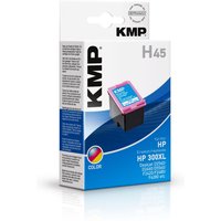 KMP Tinte ersetzt HP 300XL Kompatibel Cyan, Magenta, Gelb H45 1710,4440