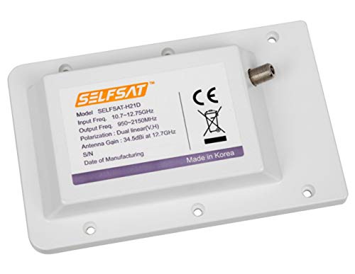 Selfsat LDU1 Single Ersatz LNB für H21 Serie weiß