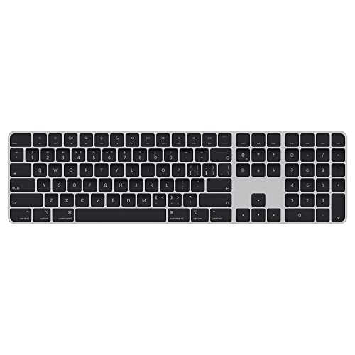 Apple Magic Keyboard mit Touch ID und Ziffern"Block für Mac Modelle mit Apple Chip – Chinesisch (Pinyin) – Schwarze Tasten ​​​​​​​