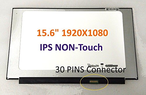 Ersatz-Laptop-LCD-Bildschirm für Lenovo N156hca-eaa, 39,6 cm (15,6 Zoll), Full-HD-Diode, LED, unten rechts, 30-polig, EDP, 1920 x 1080, IPS-Display