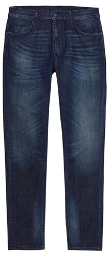 Sisley Men's Trousers 4Y7V576L9 Jeans, Dark Blue Denim 902, 29