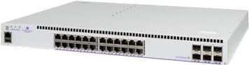 Alcatel-Lucent OmniSwitch 6560-24X4 - Switch - L3 - managed - 24 x 10/100/1000 + 2 x 1000Base-X + 4 x 1 Gigabit / 10 Gigabit SEP+ (Uplink / Stacking) - an Rack montierbar - AC (OS6560-24X4-EU)