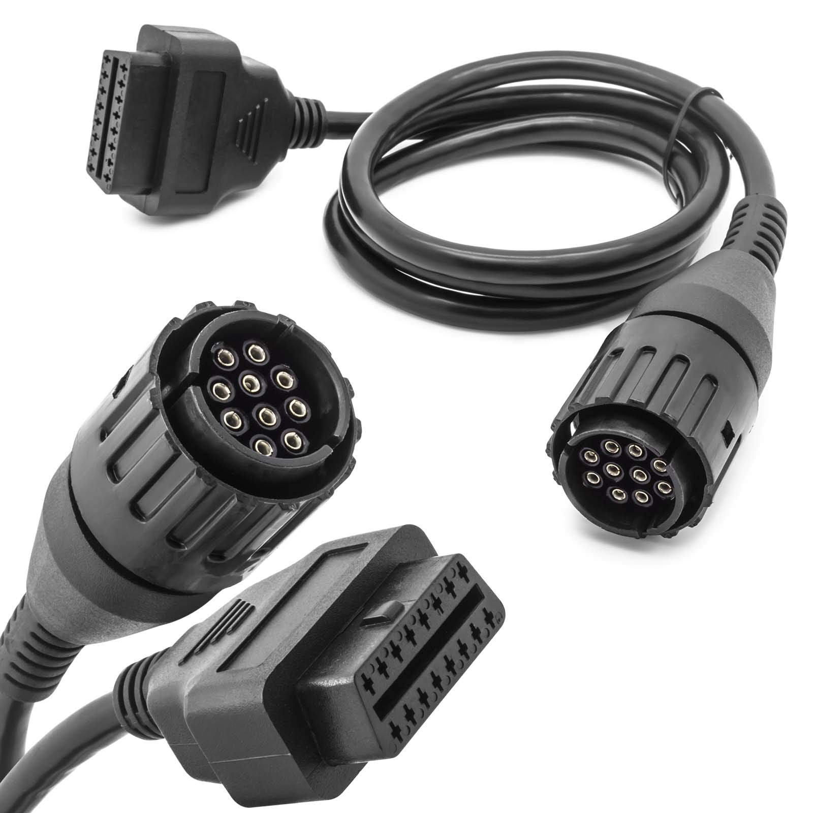 Adapter Universe Motorrad OBD 2 auf 10 Pol Stecker Auto Diagnose Adapter Kabel