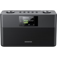 KENWOOD CR-ST80DAB-B Stereo-Kompaktradio (DAB+, UKW, Bluetooth, Line-In, Weckfunktion, Farbe Schwarz)