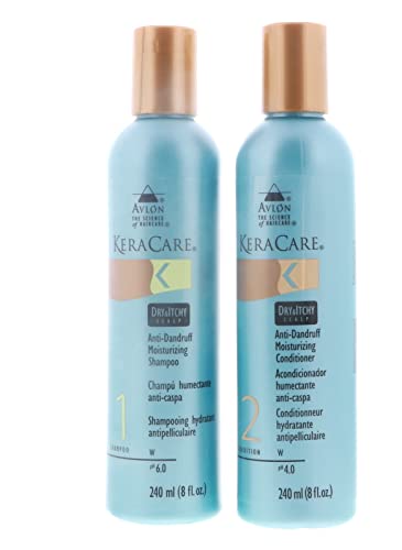 Keracare Dry and Itchy Shampoo and Conditioner combo set 8oz