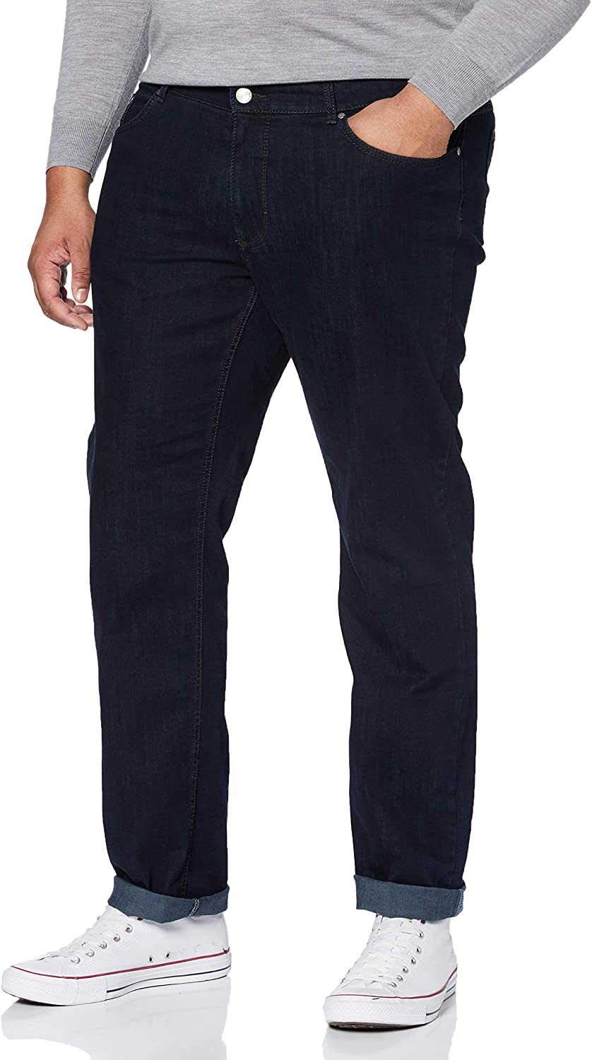 BRAX Herren Style Cooper Denim Masterpiece Jeans , Dark Blue, 34W / 34L