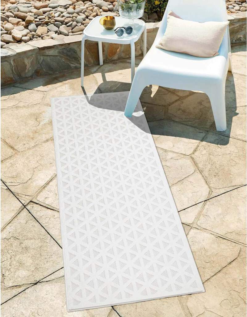 Carpet City Teppich "In-& Outdoorteppich Santorini 446, 3D-Effekt, Geo-Muster", rechteckig
