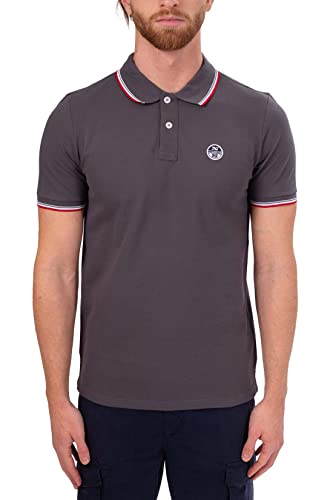 NORTH SAILS - Men's regular polo shirt with logo collar - Size 3XL