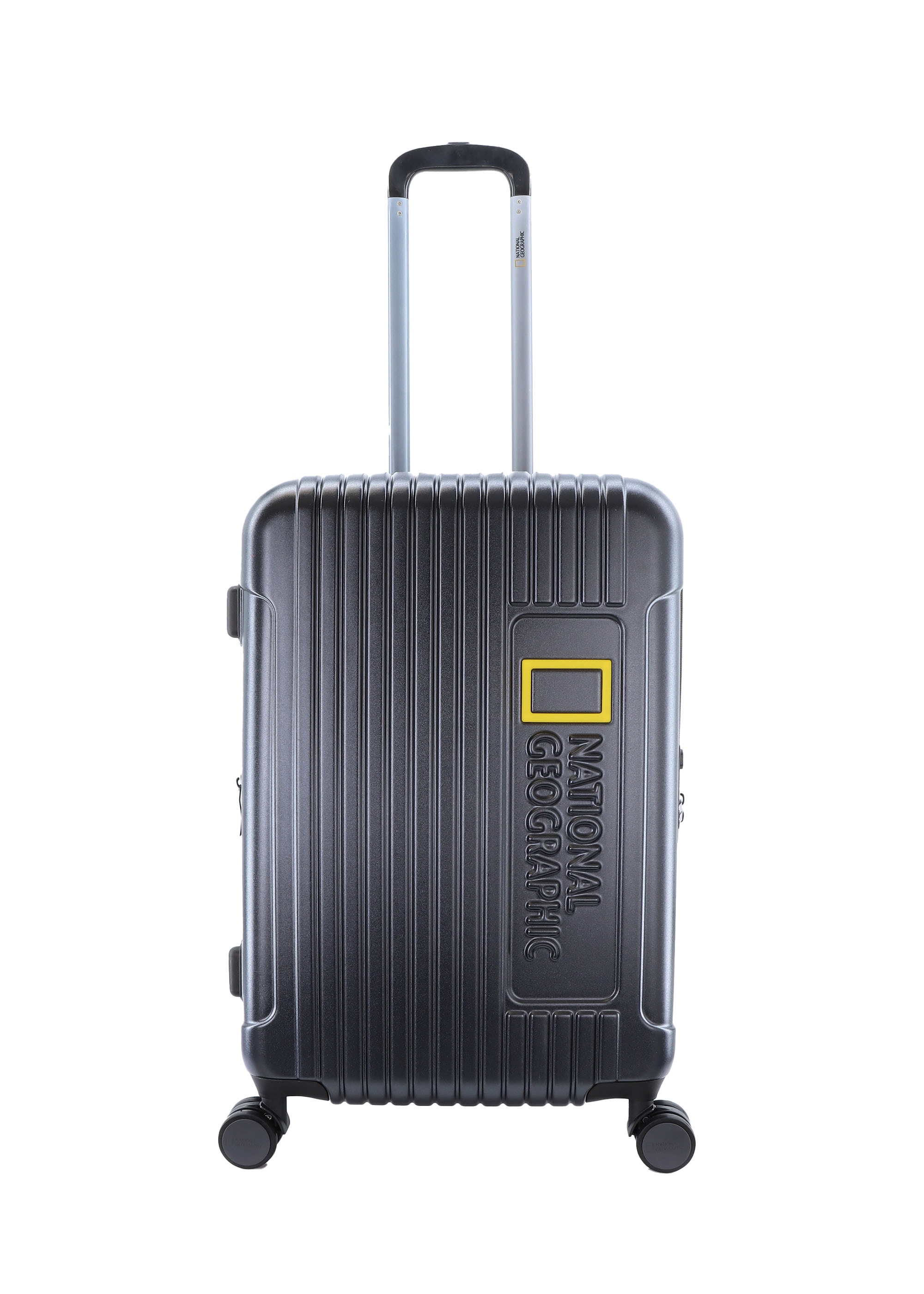 National Geographic Canyon N114HA.60.118 ABS Metallic Black Medium Check - im Trolley/Gepäck, Metallic-Schwarz, M, Gepäck