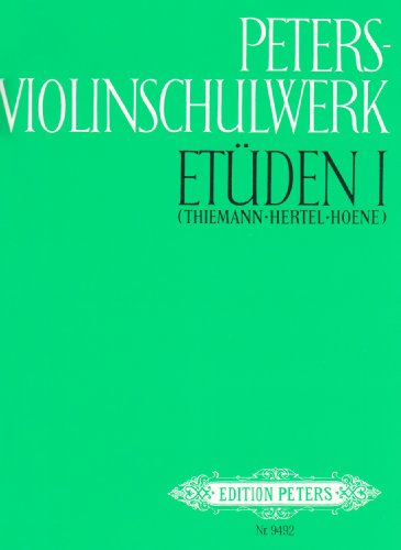 Peters-Violinschulwerk: Etüden I