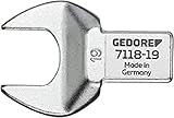 GEDORE Einsteckmaulschlüssel SE 14 x 18 x 30 mm, 1 Stück, 7118-30