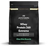 Protein Works Whey Protein 360 Extreme | Premium Protein | Schoko-Minz-Brownie | Zugefügt BCAA & Glutamin | 2.4kg