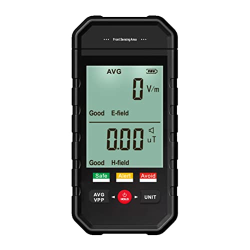 BSTCAR Geigerzähler mit Warnlicht, Tragbar Handheld ET925 Digital Strahlungsdetektor Nu-clear, für Fernseher, Computer, Drucker, Mikrowellenherde, Kühlschränke, usw