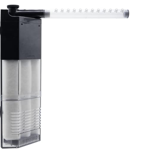 Dennerle Nano Eckfilter XXL | Filter für Aquarien von 90-120 Liter | Leistungsstark, leise & kompakt