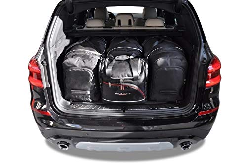 KJUST Dedizierte Reisetaschen 4 stk kompatibel mit BMW X3 G01 2017 - Kofferraum