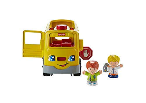 Fisher-Price Little People Autobus fühlen Sie Sich mit, Babyspielzeug 1 Jahr (Mattel FKX01)