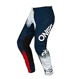 O'NEAL Element Racewear MX DH MTB Pant Hose lang blau/weiß/rot 2023 Oneal: Größe: 28 (44)