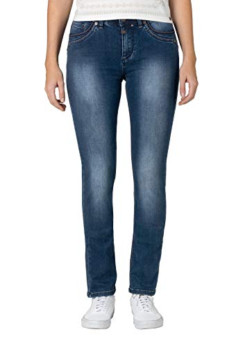 Timezone Damen Tahila Womenshape Slim Jeans, Blau (Bright Blue Wash 3151), W28/L34