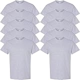 Gildan Herren Heavy Cotton Adult T-Shirt, Grau-Sport Grey, Mittel