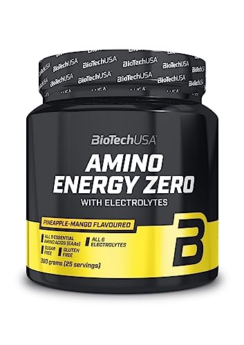 2 x Biotech USA Amino Energy Zero with electrolytes, 360g Dose , Ananas-Mango (2er Pack)