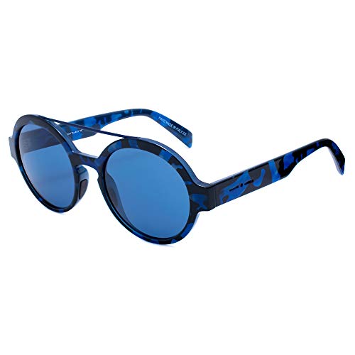 Italia Independent Unisex-Erwachsene 0913-141-GLS Sonnenbrille, Blau (Azul), 51.0