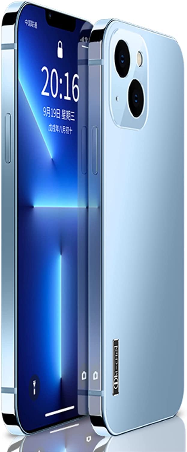 Hikaka 2022 New Sierra Blau Edelstahlrahmen Matte Hülle Multi-Color Slim Anti-Fingerprint, Geeignet für iPhone 13/13 Pro/13 Pro Max/12/12 Pro/12 Pro Max