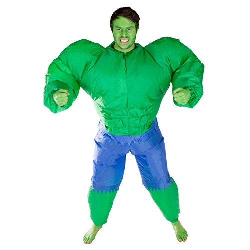 Bodysocks® Aufblasbares Hulk Kostüm für Erwachsene