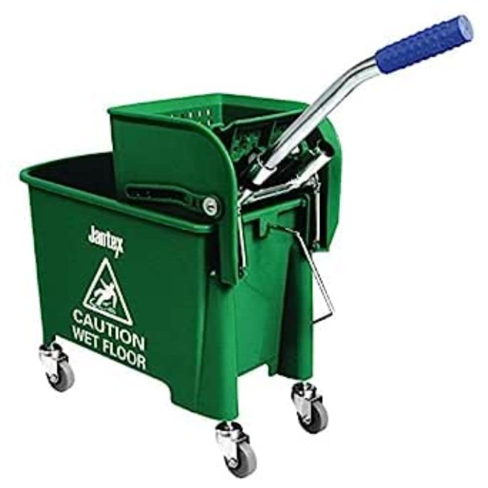 Jantex Green Mop Wringer & Bucket - 20Ltr