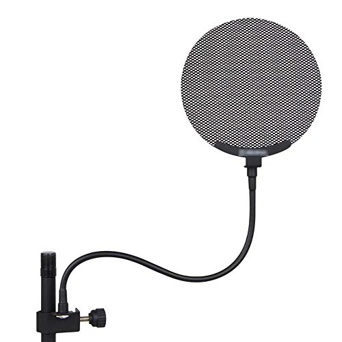 1 x Mikrofon-Ausblasschutznetz zur Vermeidung von Kondensatoren, Aufnahmestudio, Metallgeflecht
