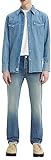 Levi's Herren 501 Original Fit Jeans, Misty Lake, 32W / 34L