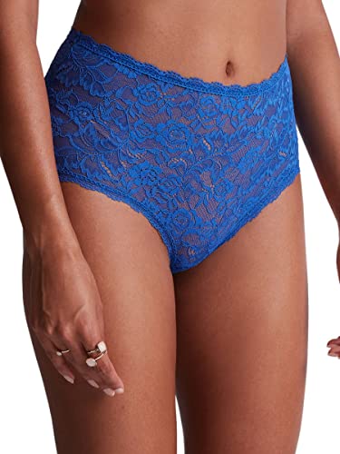 Aubade Damen Rosessence Slip mit hoher Taille Unterwäsche im Bikini-Stil, Blau (magisches Blau), M