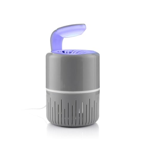 KLDRAIN Mückenlampe mit leiser Saugleistung mit UV-LED, ohne Lärm, ohne Chemikalien, UV-Licht, effektiver Schutz gegen fliegende Insekten