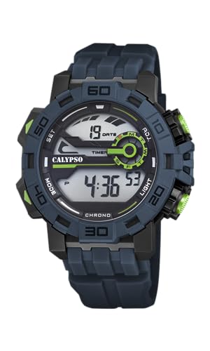 Calypso Jungen Digital Quarz Uhr mit Plastik Armband K5809/2