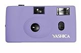 Yashica MF-1 Snapshot 35 mm Filmkamera-Set (Lavendel) mit eingeletem 24 Bilder Color Film
