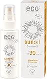 eco cosmetics Sonnenöl transparent LSF 30 (2 x 50 ml)